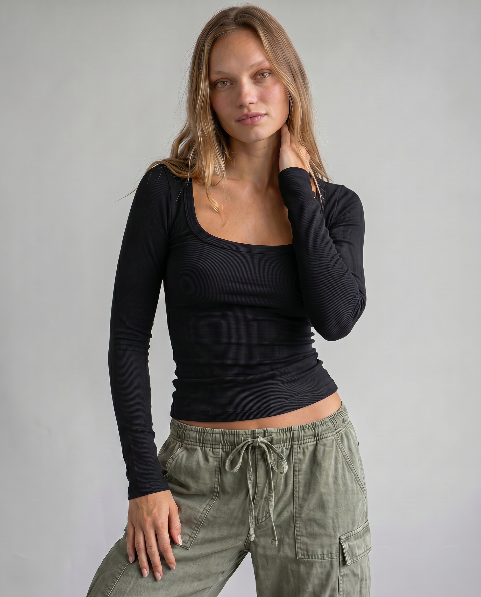 Fabienne Square Neck Top