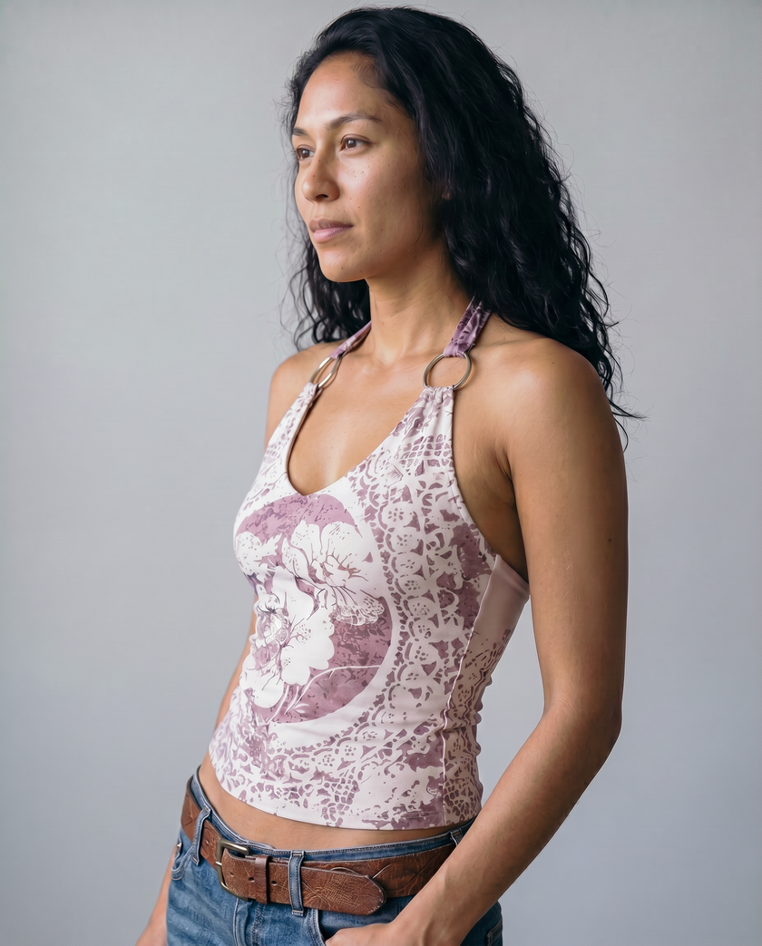 Rosalie Floral Halter Top