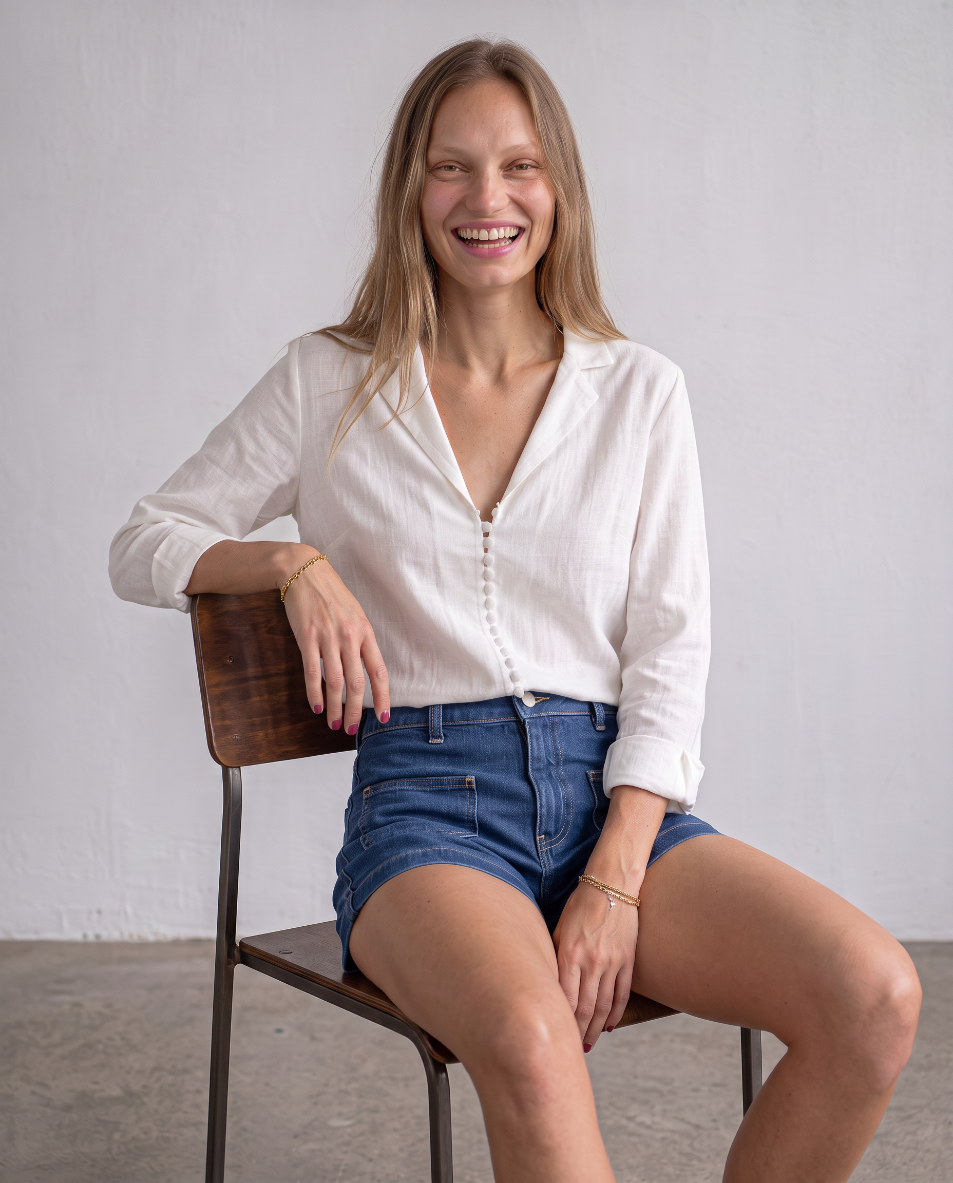 Harper High-Rise Shorts