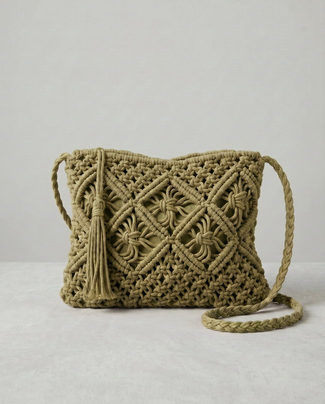 The Knot & Fringe Crossbody