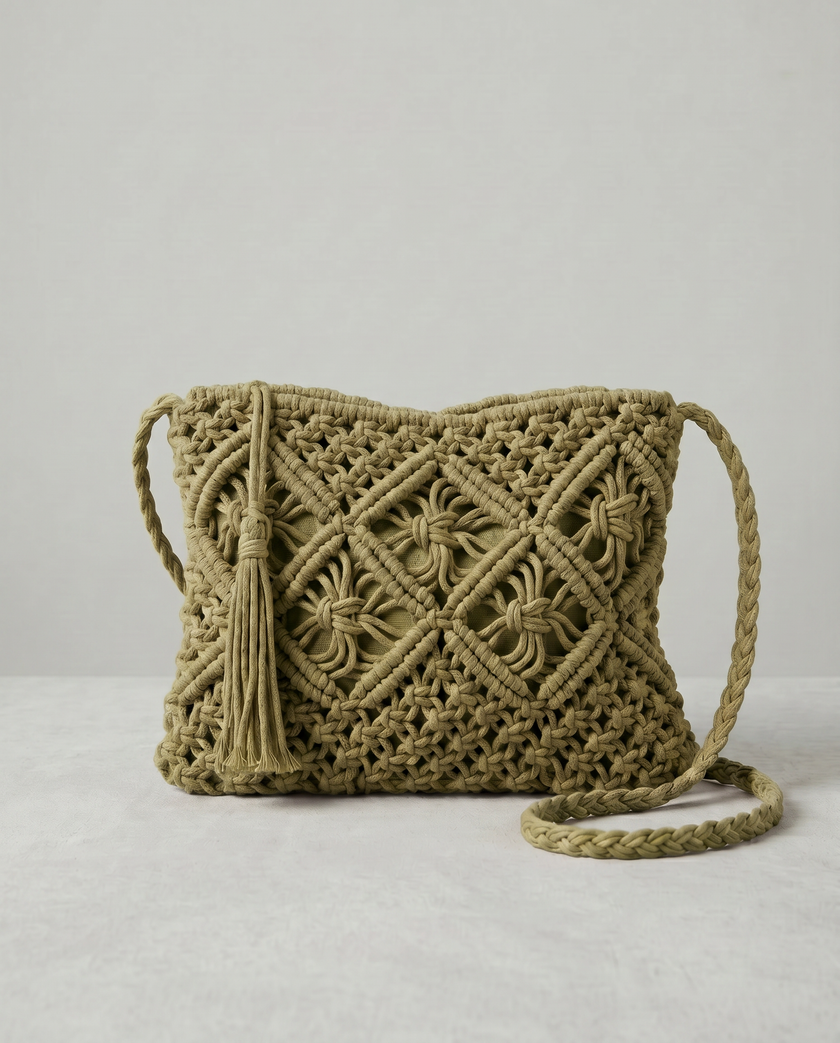 The Knot & Fringe Crossbody