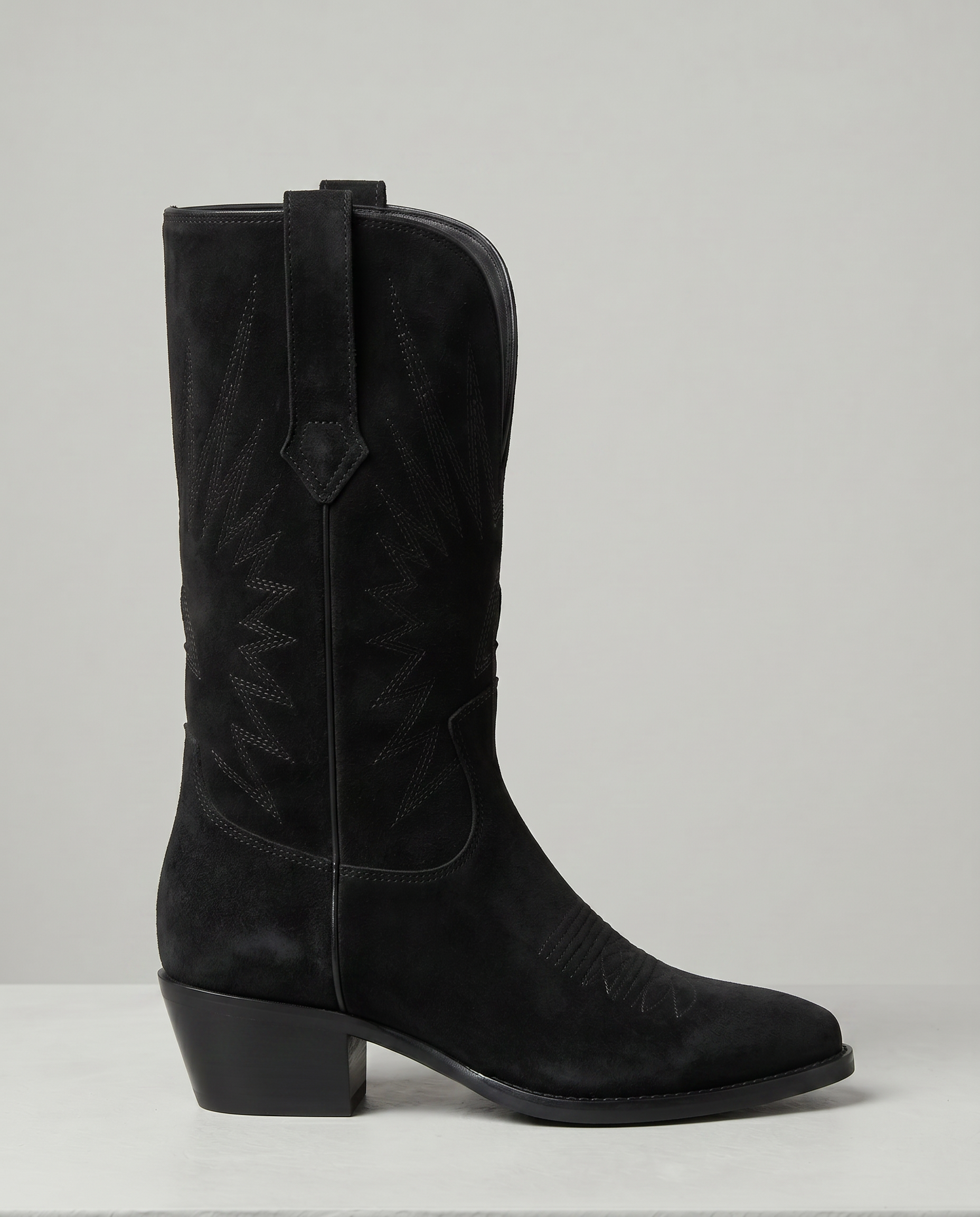 The Tonal Stitch Suede Boot