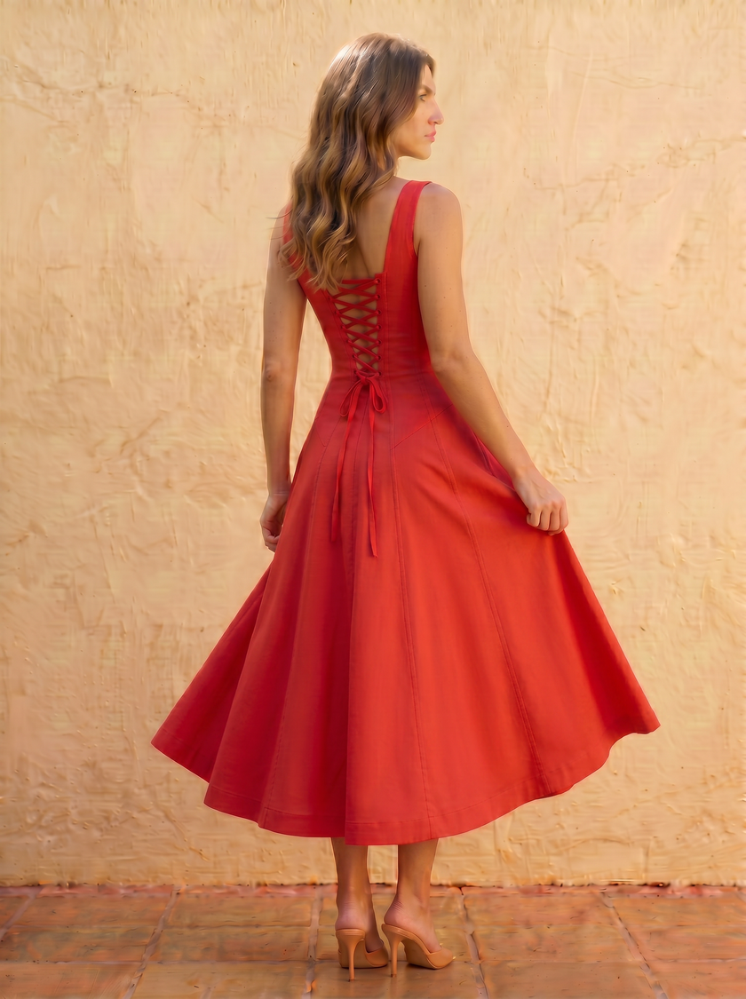 The Bloom & Twirl Dress