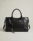 The Stud & Zip Street Satchel