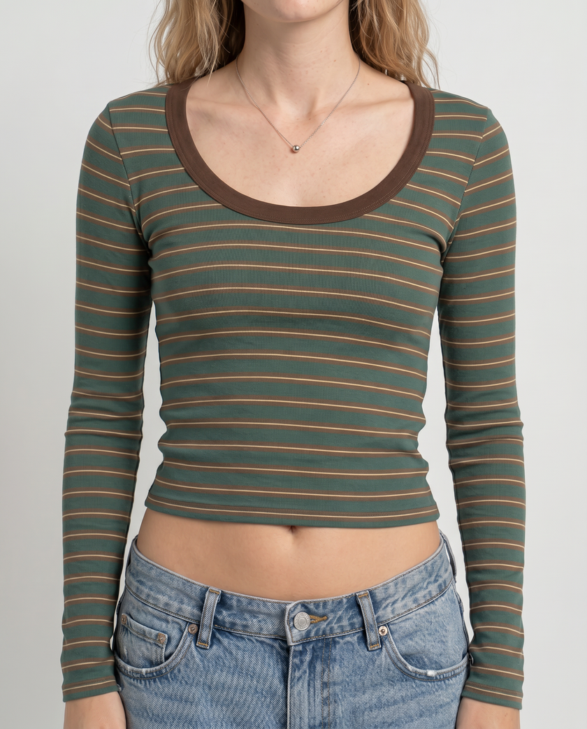 Ivy Scoop Neck Top