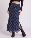 Bramble Plaid Maxi Skirt