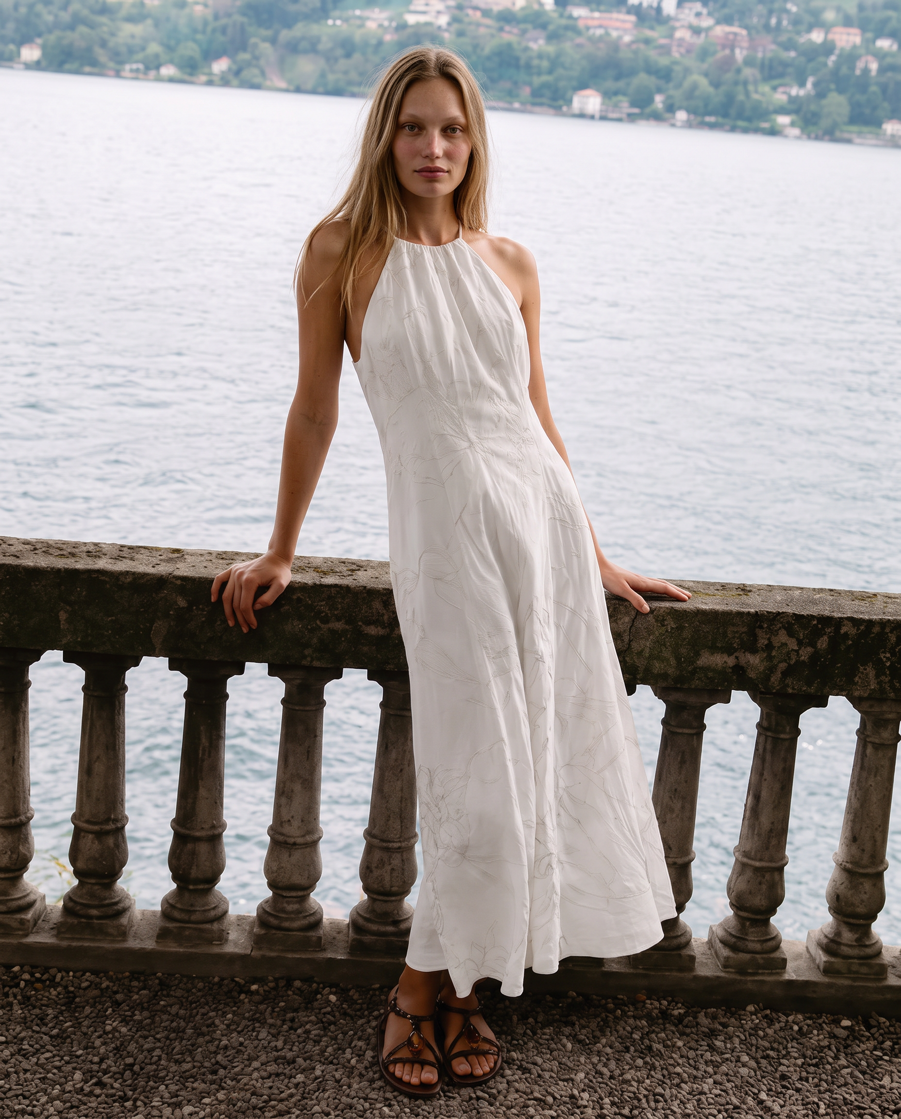 Elysian Embroidered Maxi Dress