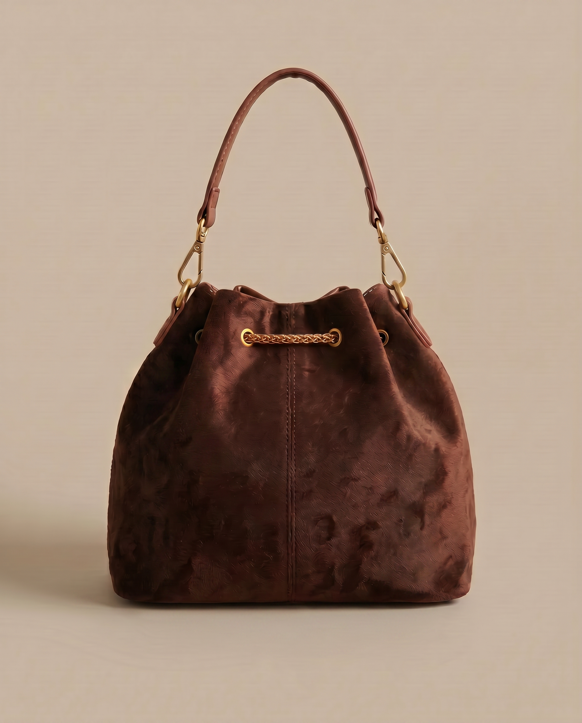 The Sedona Drawstring Bucket Bag