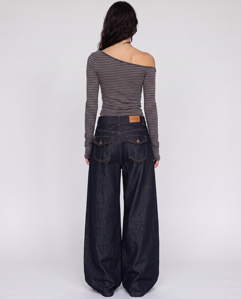 Emerson Wide-Leg Jeans