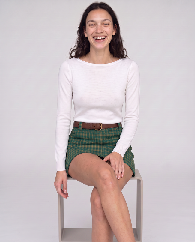 Tabitha Plaid Mini Skirt