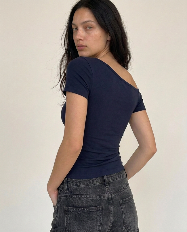 Odette Asymmetric Tee