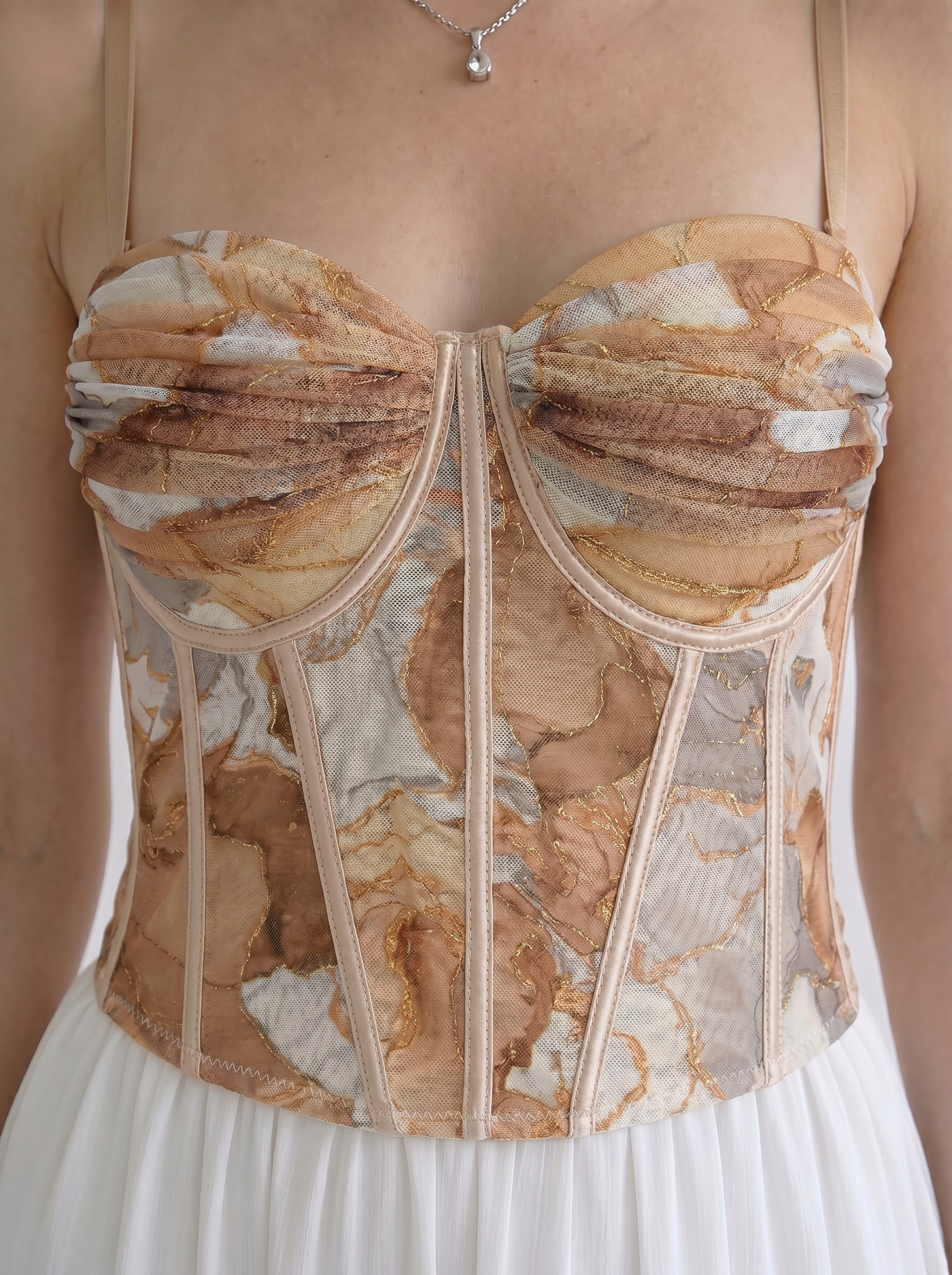 The Marble Luxe Corset