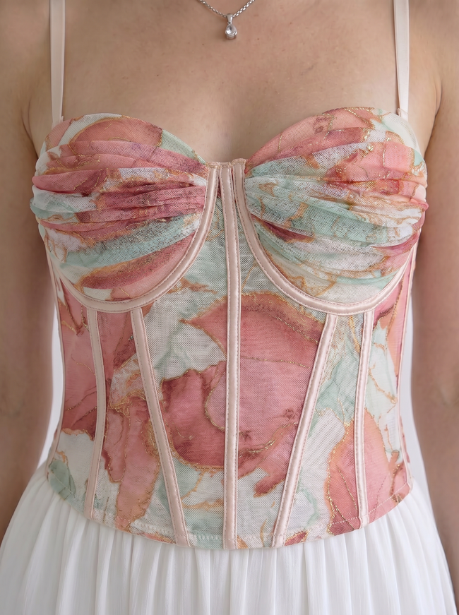 The Marble Luxe Corset