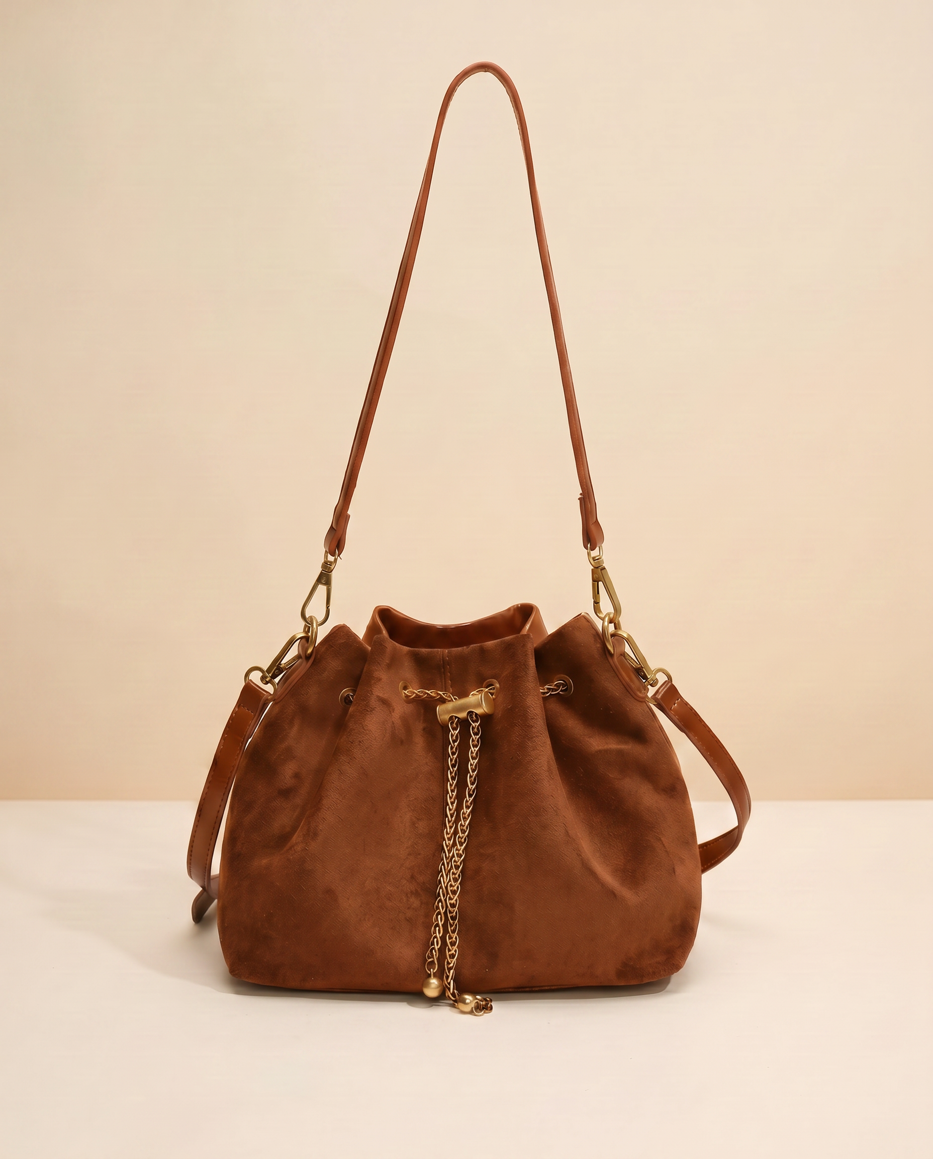 The Sedona Drawstring Bucket Bag
