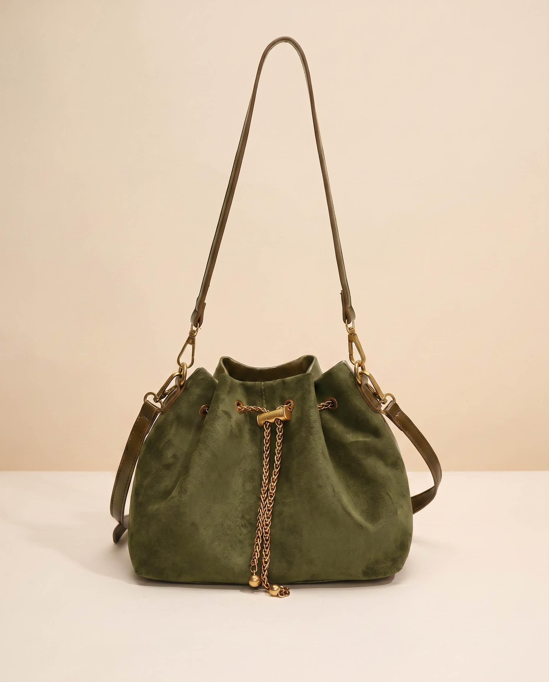 The Sedona Drawstring Bucket Bag
