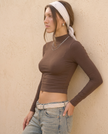 Callisto Mock Neck Top
