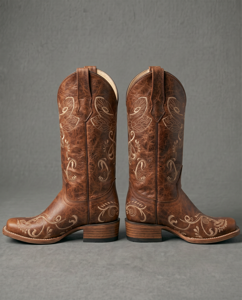 The Peacock & Paisley Western Boot