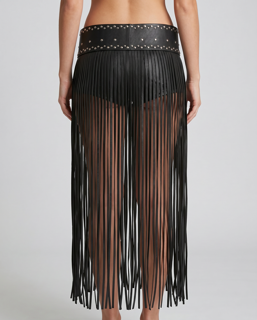 The Ibiza Fringe Skirt Belt