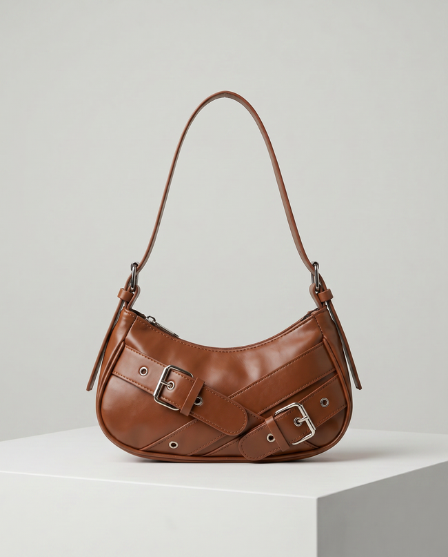 Buckle Shoulder Bag