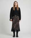 The Vienna Lace-Hem Skirt
