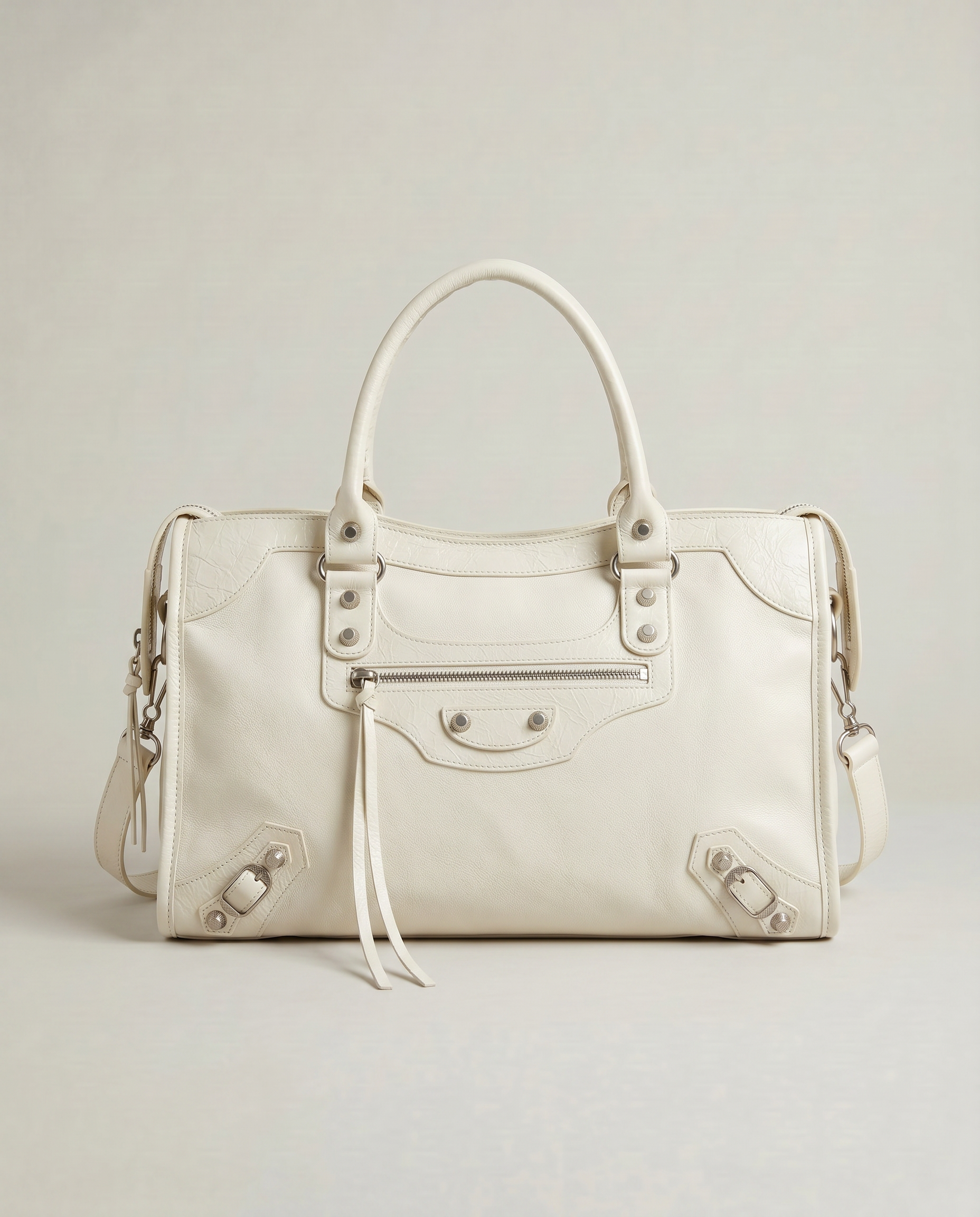 The Stud & Zip Street Satchel