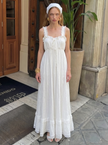 Vintage Lace Empire Waist Dress