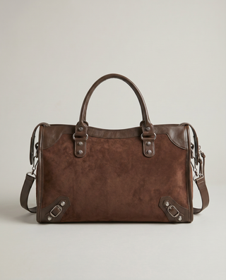 The Stud & Zip Street Satchel