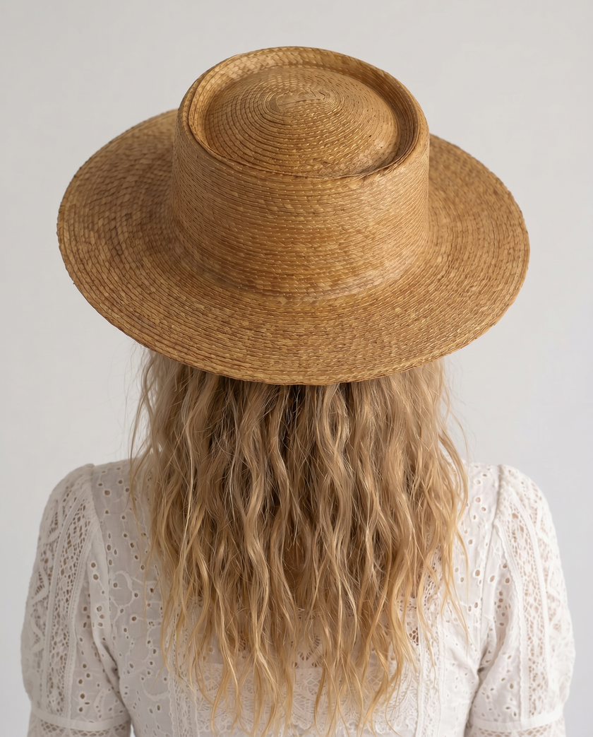 The Natural Straw Boater