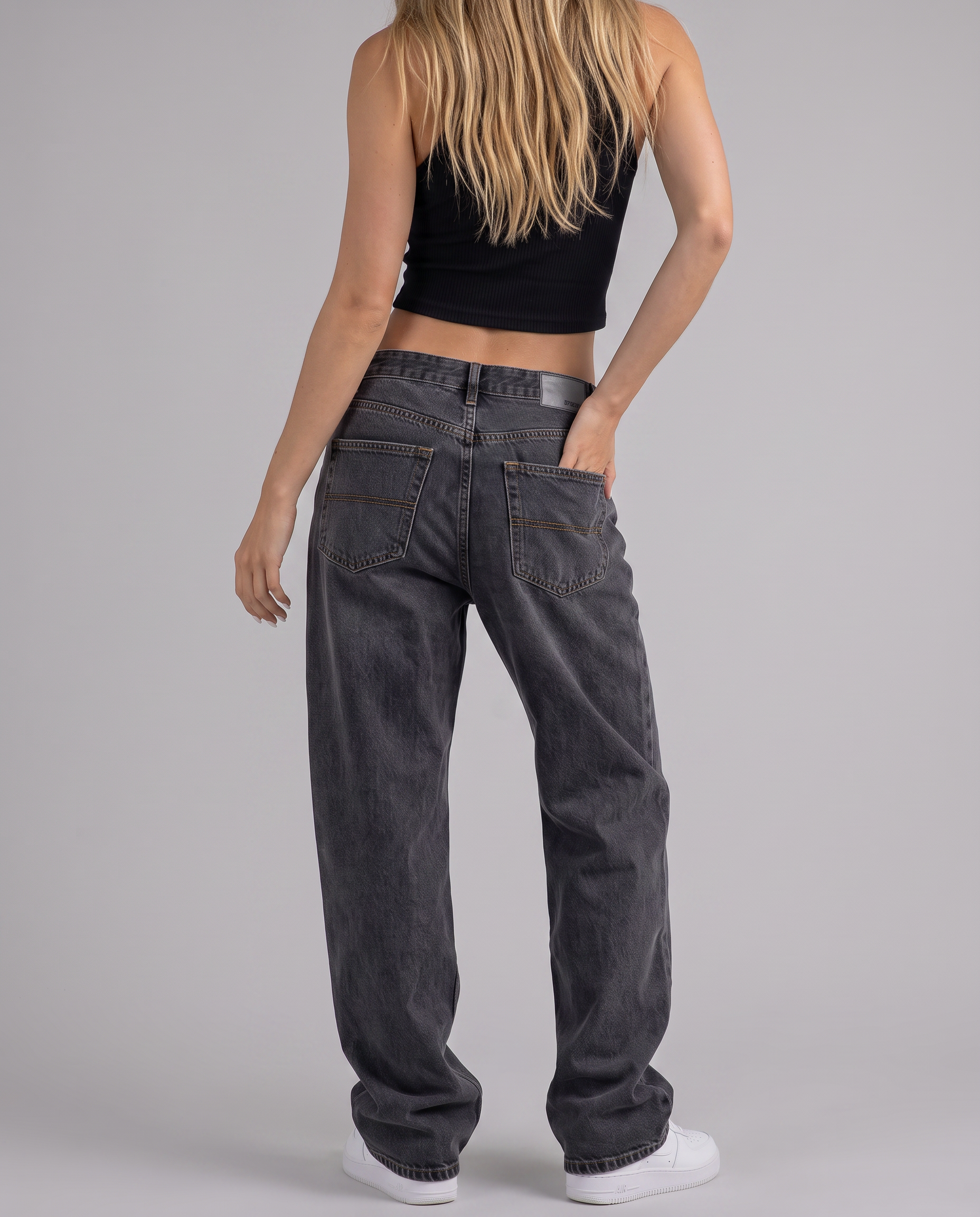 Rosamund Straight-Leg Denim Jeans