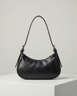 Delaney Voss Double Buckle Shoulder Bag
