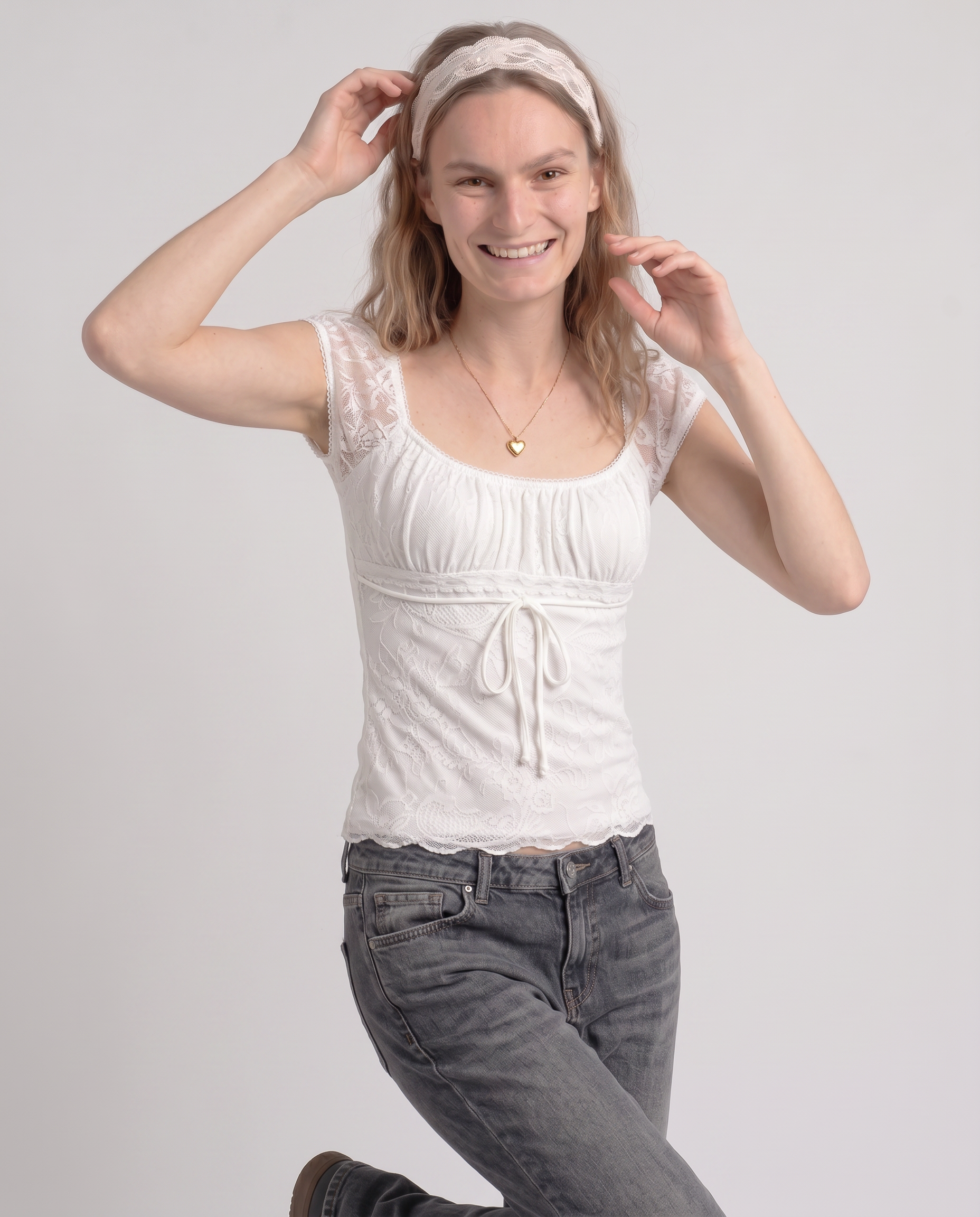 Bonnie Lace Empire Top