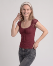 Bonnie Lace Empire Top