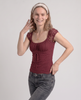 Bonnie Lace Empire Top