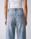 Sutton Washed Barrel Leg Jeans