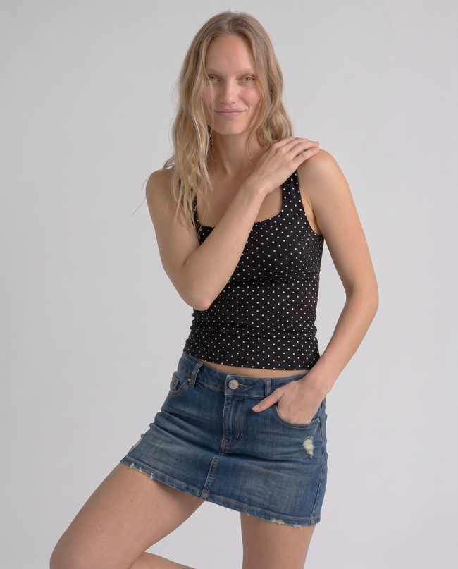 Emmylou Polka Dot Tank