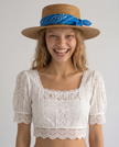The Natural Straw Boater