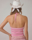 Bijou Striped Halter Top