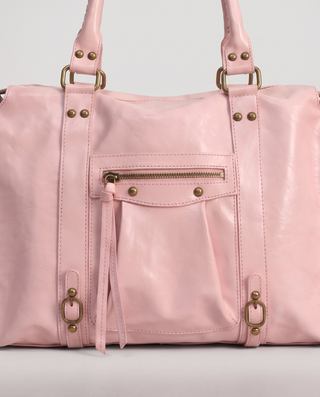 Ottavia Lux Tassel Zip Detail Satchel