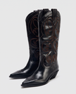 Corvina Embroidered Western Boots