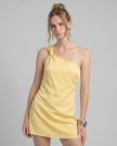 Josephine Tie-Back Mini Dress