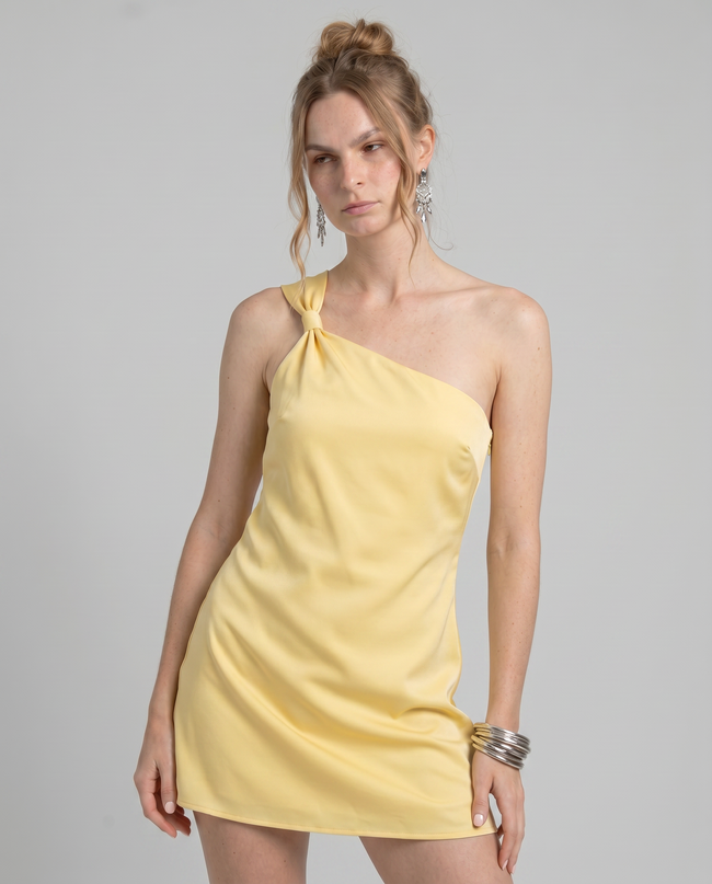 Josephine Tie-Back Mini Dress
