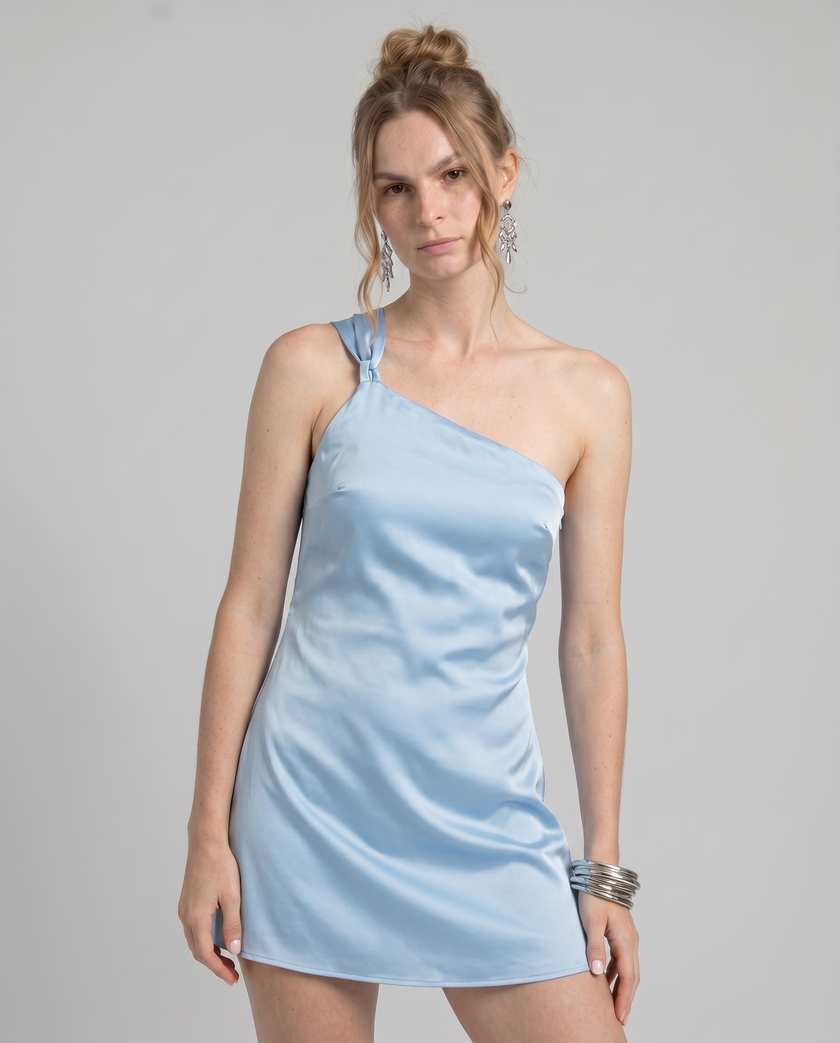 Josephine Tie-Back Mini Dress