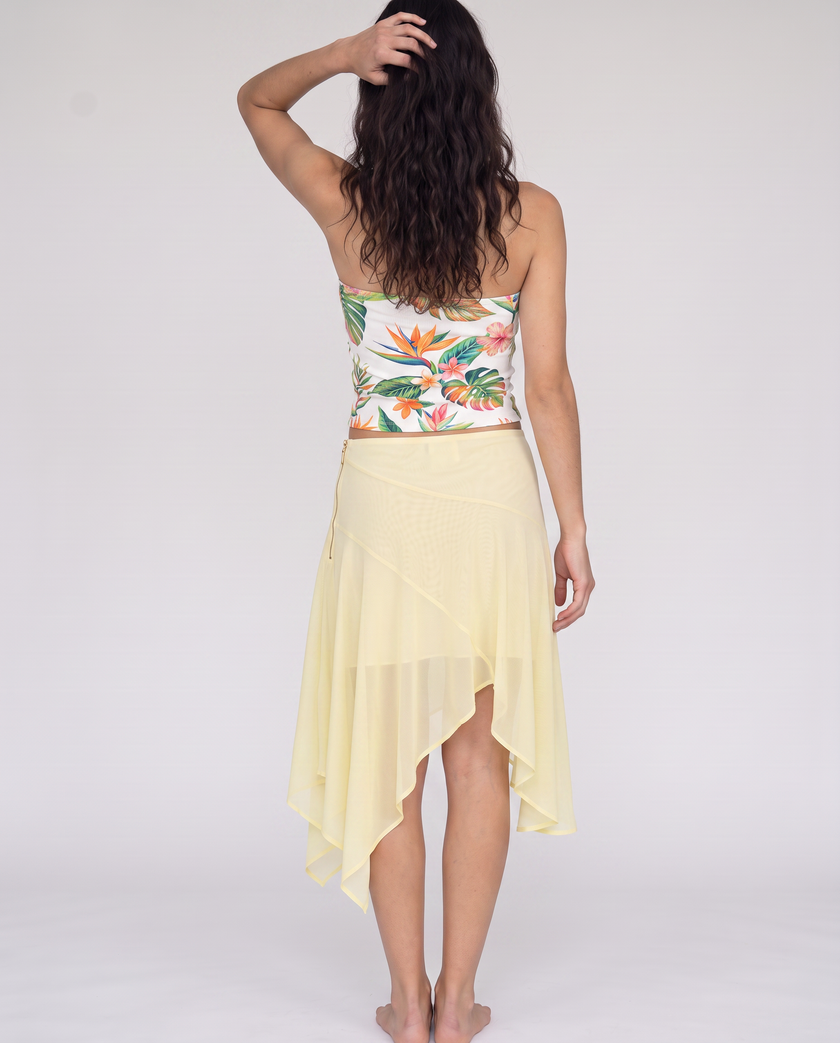 Alura Asymmetrical Midi Skirt