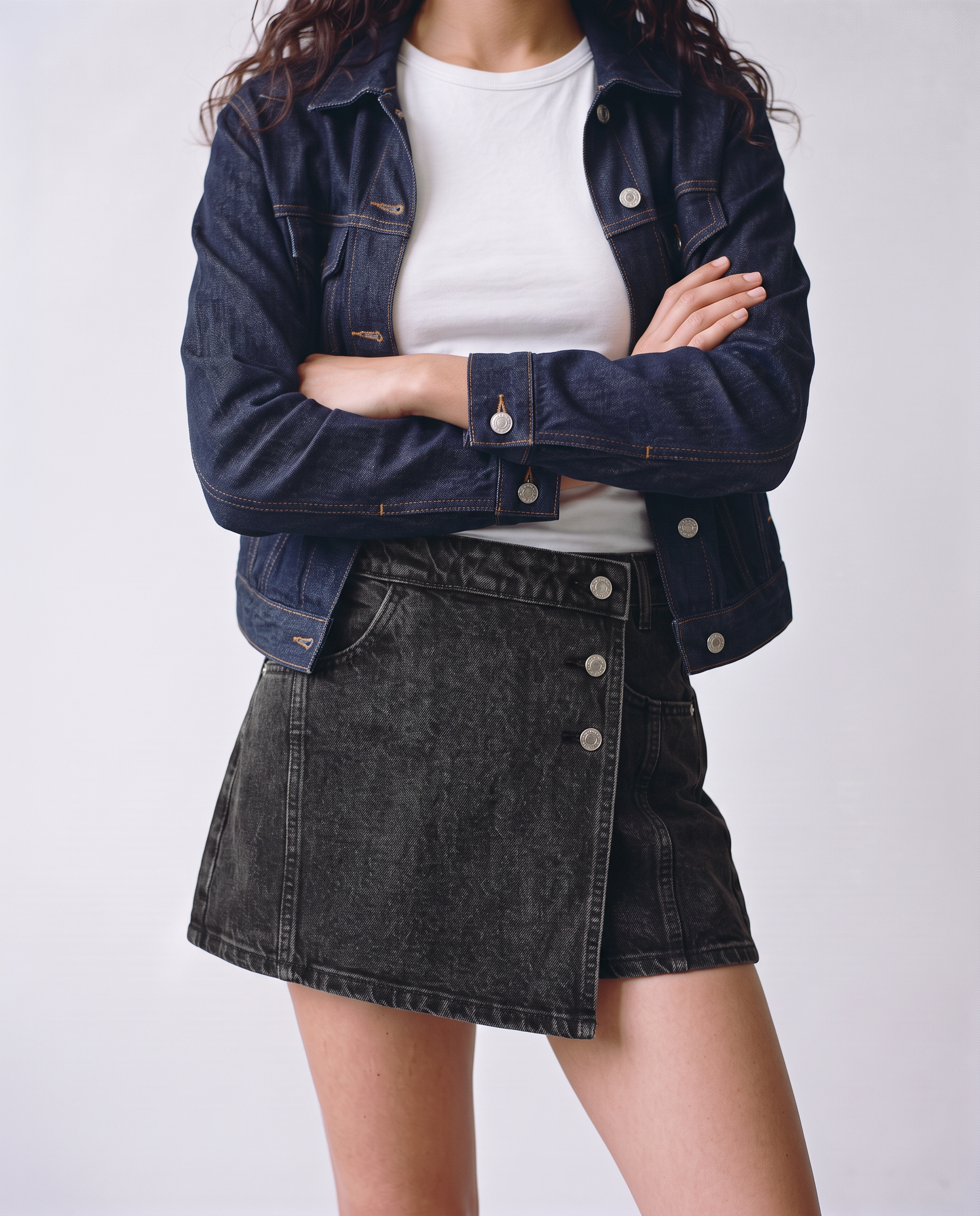 Cressida Denim Skort