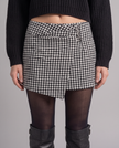 Harriet Gingham Wrap Skirt