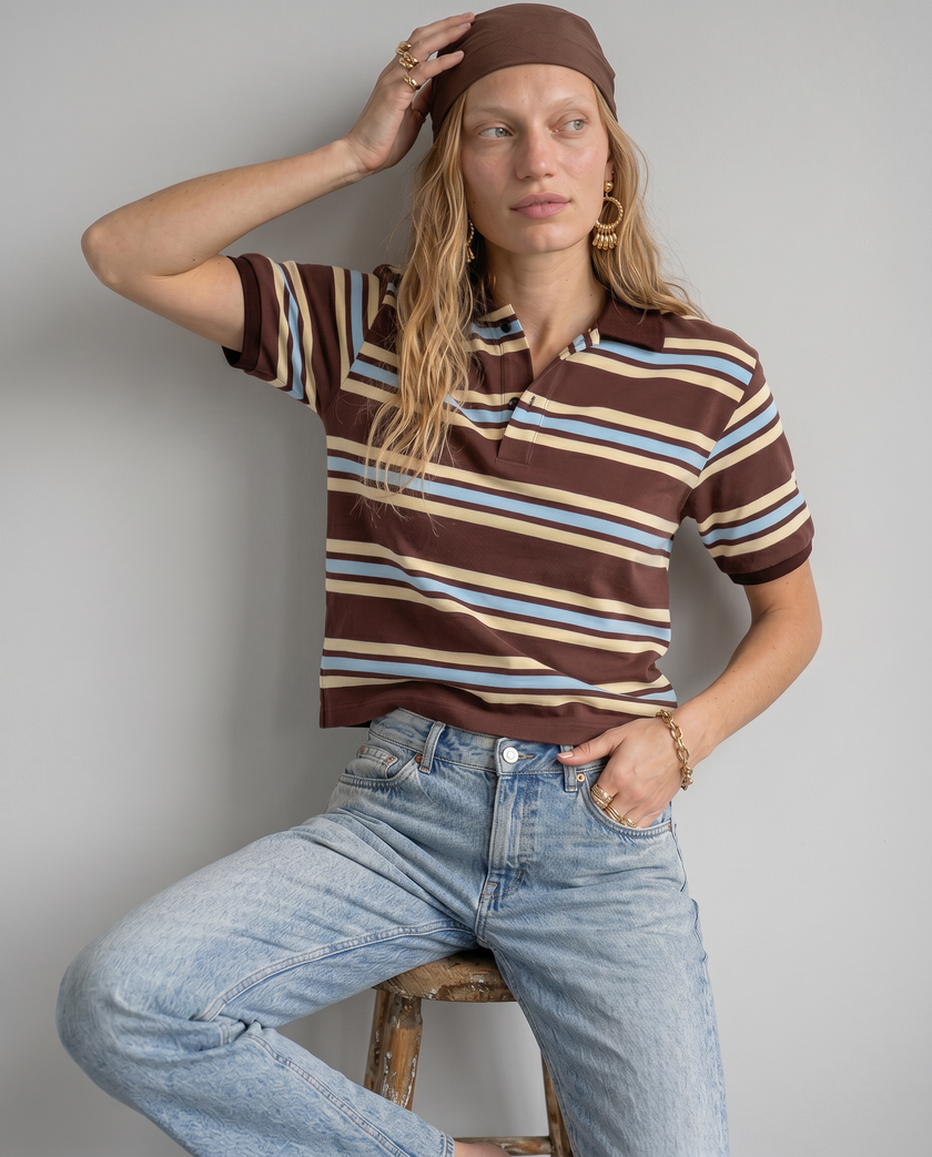 Vivienne Cropped Polo