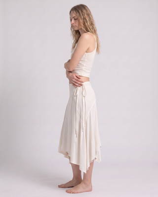 Marigold Wrap Midi Skirt