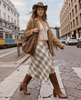 Beatrice Asymmetrical Midi Skirt