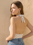 The Pin-Up Plunge Top