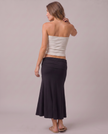 Tatianna Ruched Knit Midi Skirt